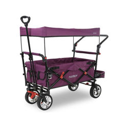 Carrello pieghevole giardino FX-CT800 con tettuccio parasole VIOLA - Fuxtec características