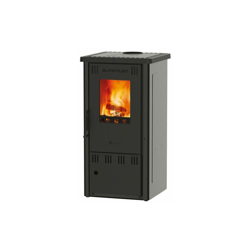 Stufa A Legna Elite 2 6 Kw In Acciaio Nera Per Riscaldamento Casa 75 Mc (30880) en oferta