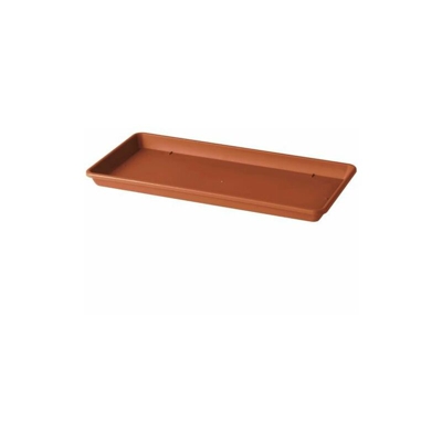 Sottovaso Cassettone In Plastica Colore Terracotta 56 75 95 Cm Salisburgo 31239V 56 Cm (31239)