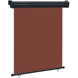 Tenda Laterale per Terrazzo 140x250 cm Marrone - Marrone - Youthup en oferta