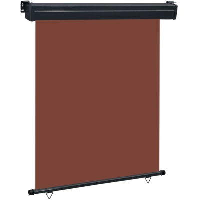 Tenda Laterale per Terrazzo 140x250 cm Marrone - Marrone - Youthup