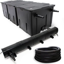 Set filtro per stagni 60000l 72W UVC Depuratore per stagni 155W pumpe Fontanapumpe características