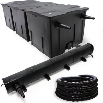 Set filtro per stagni 60000l 72W UVC Depuratore per stagni 155W pumpe Fontanapumpe