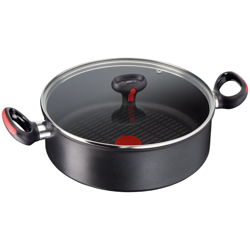 010248031828 Tegame 2 Manici 28cm con Coperchio La Linea Rossa - Lagostina en oferta