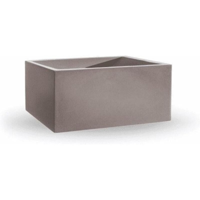 Cassetta in resina 'Cosmos' 80 cm. Taupe
