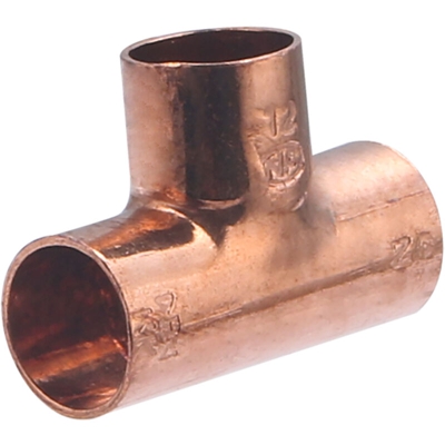 Raccordo a T in rame a saldare, femmina, uguale, ø12 NOYON & THIEBAULT