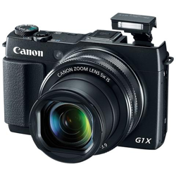 PowerShot G1 X Mark II Nero Sensore CMOS 12Mpx Zoom Ottico 5x Display 3'' Filmati Full HD Stabilizzato Wi-Fi / NFC GPS características