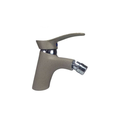 Tradeshop - RUBINETTO MISCELATORE CROMATO CASA BAGNO BIDET PIETRA KIT MONTAGGIO TAPPO JH8099