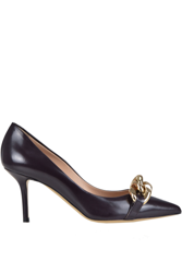 Leather pumps en oferta