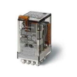 Finder mini rele' 2 scambi 220vca 2 contatti 10 a 55.32.8.230.0040 553282300040 características