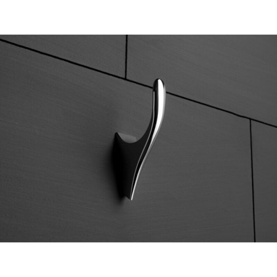 Appendiabiti singolo per bagno Mu MU109 | Cromo - Capannoli