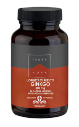 TERRANOVA FOGLIE DI GINKGO 500 MG 50 CAPSULE características