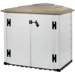 Garofalo - Casetta da giardino portautensili BOX EVO 100 2 porte 131x88xh. 133 cm en oferta
