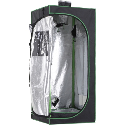 Outsunny Tenda per Coltivazione Idroponica Grow Tent 60x60x140cm