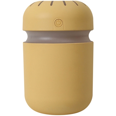 Giallo camera umidificatore 300ml muto luce creativa di notte idratante Desktop umidificatore