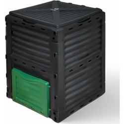 Compostiera da Giardino, Composter da Esterno, Nero, 300L - Vounot precio