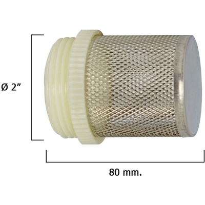Filtro inossidabile per valvola di ritegno 2 '