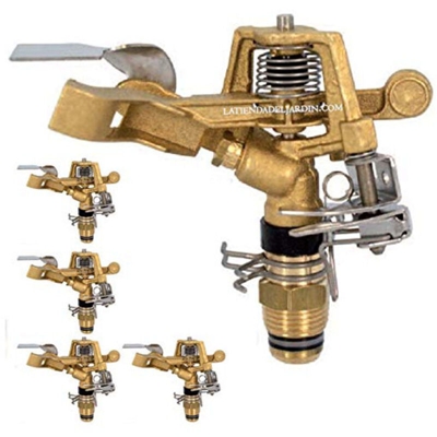 Irrigatore settoriale in ottone da 24? 1/2' , da 9 a 14 metri. 5 unit?
