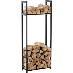 CLP - Mobile Portalegna Da Interno Snow nero Nero 25x60x100 cm precio
