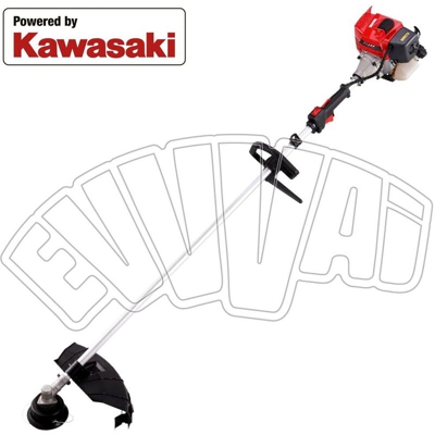 Kdc 350 - Decespugliatore A Scoppio - Motore Kawasaki Tagliaerba Tosaerba - Ama