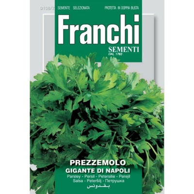 Semi ortofrutta 'Prezzemolo di napoli gigante' 3 pz.