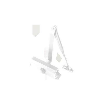 Chiudiporta Dc1-H-166 2-4 Bianco 22207 W