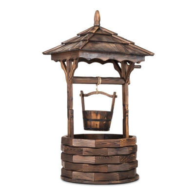 Loreley Fontana Decorativa Da Giardino 135cm Abete fiammato