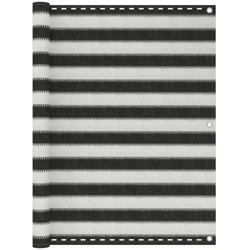 Paravento da Balcone HDPE 120x600 cm Antracite e Bianco - Antracite - Vidaxl en oferta