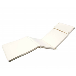 Cuscino Lettino Grigio Con Doppia Cucitura Per Esterno Idrorepellenti Resistente All'Acqua precio