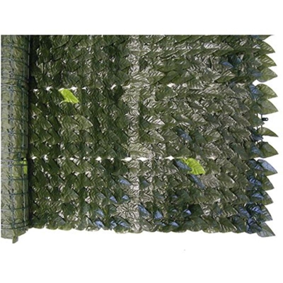 SIEPE ARTIFICIALE 'FOGLIE DI LAURO' mt 1 x 20