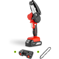 Motosega manuale da potatura a batteria al litio 21V con 2 lame da 260mm - 4' – GREENCUT características