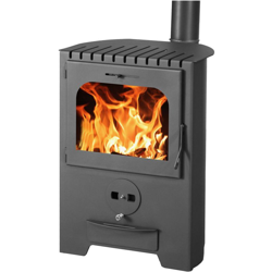 Stufa hybrid a pellets - Legna mod. Fuji eco plus 16 KW - JUAN PANADERO precio