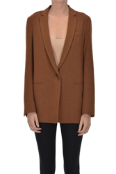 Wool-blend blazer precio