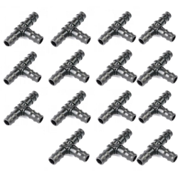 Jardiboutique - Set di 15 raccordi a T per tubo da 16 mm precio