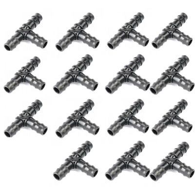 Jardiboutique - Set di 15 raccordi a T per tubo da 16 mm