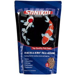 Sanikoi Excellent All-Round 6mm 3000ml - mangime premium in pellet per Koi e pesci pregiati da laghetto - Velda en oferta