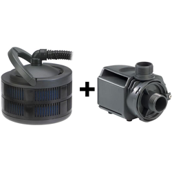 filtro per laghetto ecomax + pompa per laghetto multi 4000 l/h - Sicce características