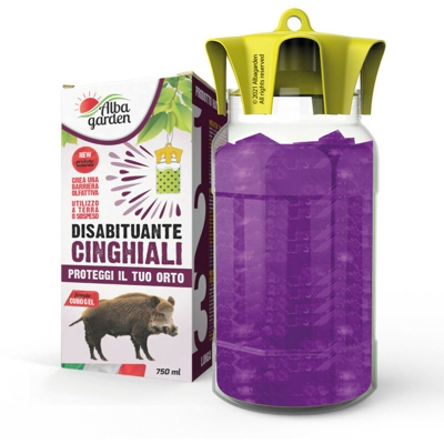 Disabituante repellente barriera cinghiali help gel x 750 ml