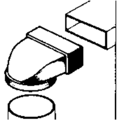 20200114 Sistema di ventilazione canale piatto 100 Deviazione - Wallair