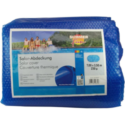 Copertura Solare per Piscina Ovale 700x350 cm in PE Blu - Blu - Summer Fun características