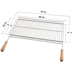 Griglia barbecue estensibile - Zing - 60x40 cm características