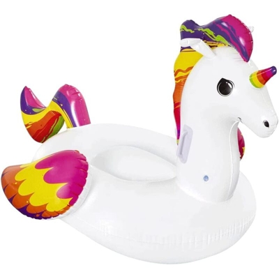Cavalcabile Unicorno Fantasy 151X117 Cm +3 Anni Con Maniglie
