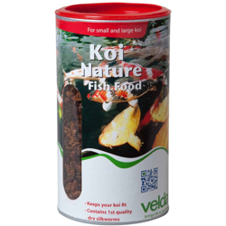 Koi Nature Fish Food 2500ml/750gr - bachi da seta 100% naturali per tutte le carpe Koi - Velda precio