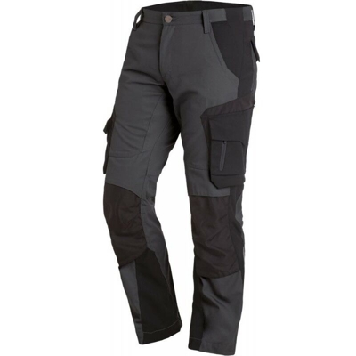Pantaloni Da Lavoro Florian, Taglia 56, Antracite / Nero
