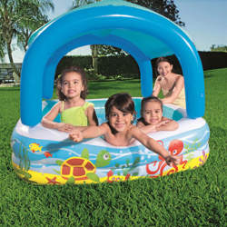 Bestway Piscina per Bambini con Tettoia 140x140x114 cm 52192 - Blu precio