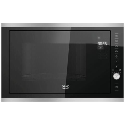 Forno Microonde da Incasso MGB25333X con Grill Capacità 25 Litri Potenza 900 Watt Colore Acciaio Inox / Nero