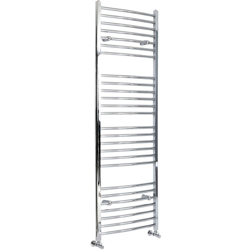 Hudson Reed Kent Scaldasalviette Curvo di Design Verticale - Termoarredo Bagno ad Acqua Calda - Acciaio Cromato - 709W - 1800 x 600mm características