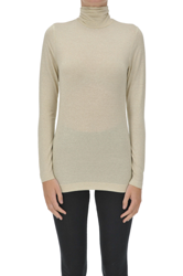 Turtleneck t-shirt with lurex precio