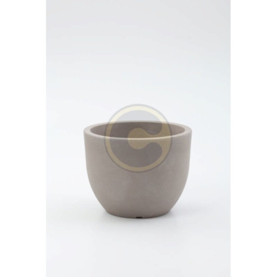 Vaso in resina mod conca da giardino ø cm 40 x 31 h cm colore impruneta