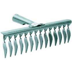 Rastrello Assolcatore Sarchiatore Acciaio Zincato 14 Denti precio